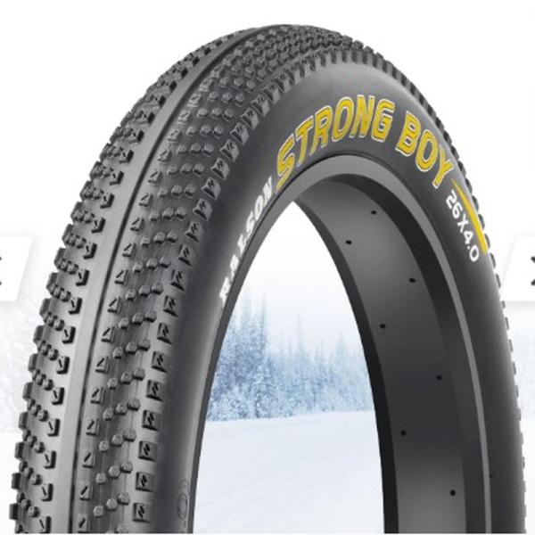 Външна гума Ralson Strong Boy, 26″ x 4.00″/102-559, черна, TPI 20